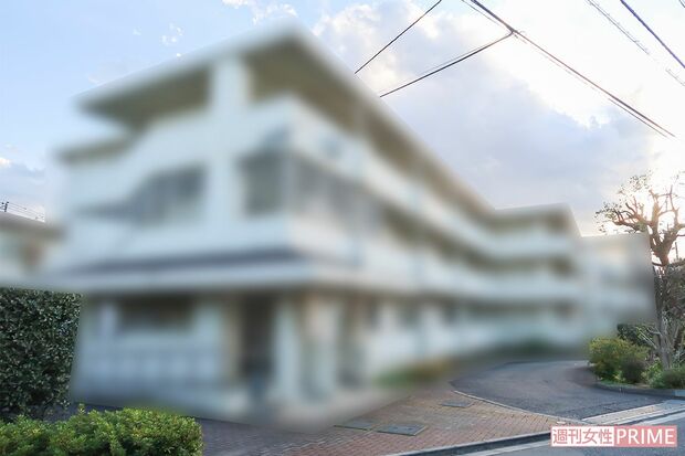 西東京市にある容疑者一家が住んでいた都営団地