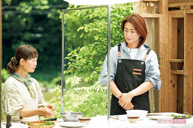 『趣味の園芸』氷川きよし グリーンサムへの12か月 撮影／廣瀬靖士