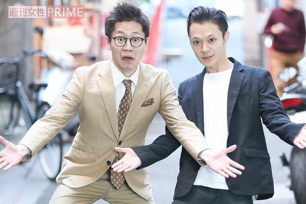 左・たける、右・ショーゴ　撮影／吉岡竜紀