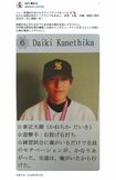 EXIT・兼近大樹が公開した、野球少年だった中学時代(公式ツイッターより)