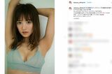 抜群のスタイルをたびたび披露している夏菜（本人のインスタグラムより）