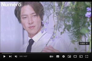3月28日に配信された『Numéro TOKYO』での山下智久（公式YouTubeチャンネルより）