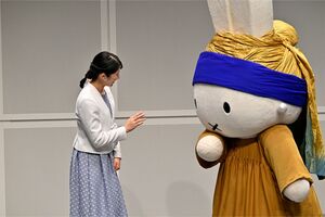 8月21日、フェルメールの名画『真珠の耳飾りの少女』を展示する特別展をご視察された愛子さま