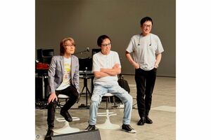 2025年、坂崎幸之助（左）のテレビ番組に吉田拓郎（中央）が出演していた（坂崎のインスタより）