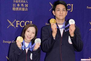 ミラノ・コルティナ冬季五輪で金メダルを獲得し、メディアで広く浸透した「りくりゅうペア（三浦璃来・木原龍一ペア）」
