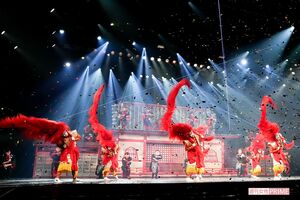 初めて連獅子に挑戦！　撮影／伊藤和幸