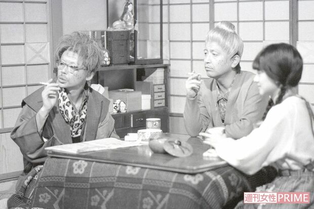 '87年に始まった『志村けんのだいじょうぶだぁ』。田代まさしとの「じいさんや!」「ばあさんや!」、変なおじさんなど。お相手役はいしのようこ