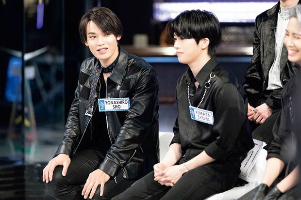 與那城奨と木全翔也。オンラインイベント 『KCON:TACT 2020 SUMMER』にて　(C)LAPONE ENTERTAINMENT