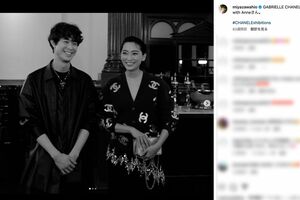 『シャネル展』イベントで杏と共演した宮沢氷魚（公式インスタグラムより）