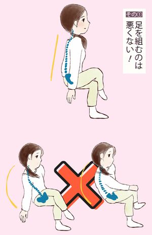 さずかりエクササイズ イラスト/喜久田友紀