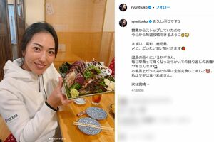 プロゴルファーの笠りつ子（本人インスタグラムより）