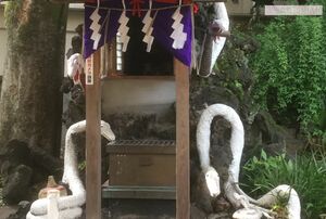 「東京の白蛇様」の名で親しまれている蛇窪神社
