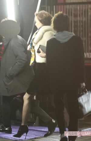 『ドクターX』打ち上げにて。走って会場入りする米倉涼子