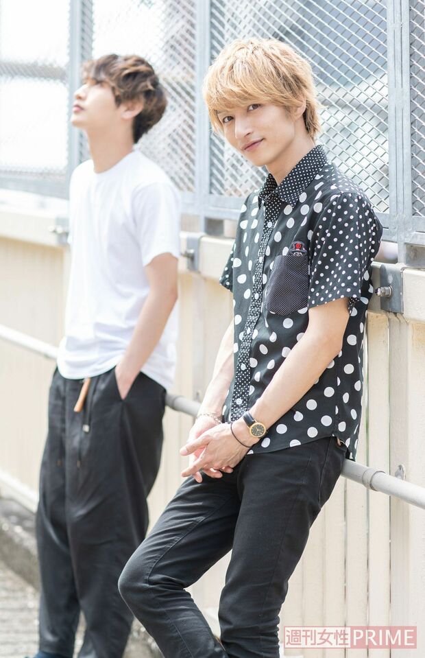 木戸邑弥、松本岳（奥）　撮影／廣瀬靖士