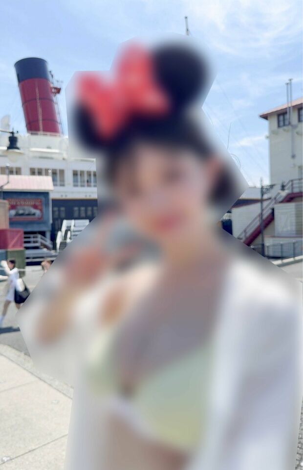 『下着ディズニー』が話題になった女性(本人Xより)