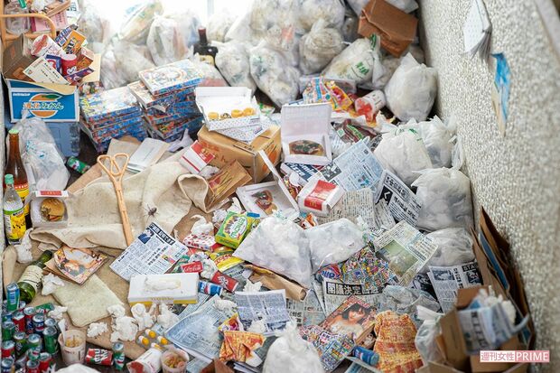 リアルに再現されたゴミの数々