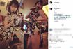 セクシー衣装に身を包んだ穂乃香（石橋穂乃香インスタグラムより）