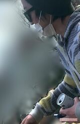 我が子を見守る藤原竜也