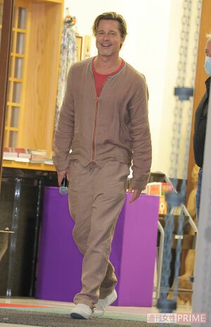 3年ぶりに来日したブラッド・ピット(撮影/週刊女性写真班)