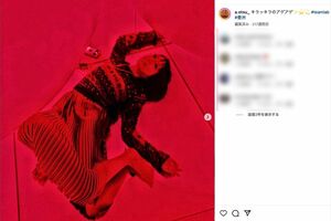 タレント時代の『政治家女子48党』党首・大津綾香(公式インスタグラムより)