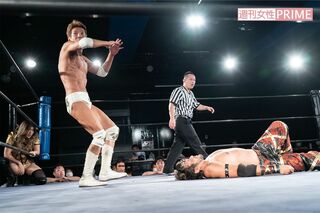 プロレスラーとしても活躍中のゴージャス松野