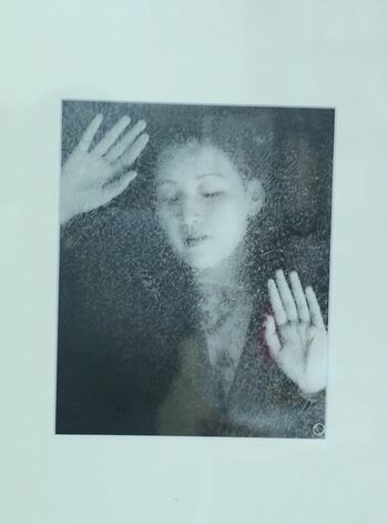 父の作品『寂』（1937年撮影）