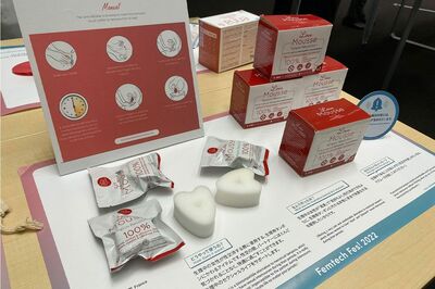 『LoveMousse』の使い方などを説明するブース(Twitterより)