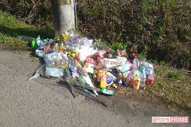 《京都小6男児遺体遺棄事件》遺体発見現場の100mにも献花や供物が