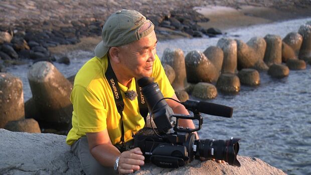 動物写真家の岩合光昭さんとコラボした放送回　(c)NHK