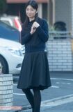直撃を受ける小倉優子