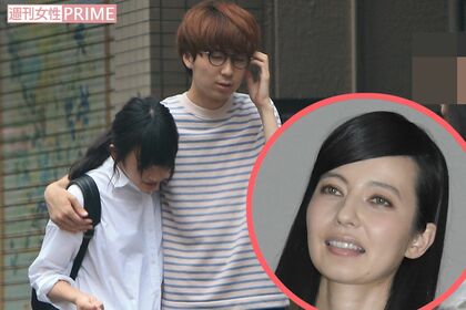 明け方、泥酔状態で歩くふたり（'16年8月）と'17年1月からレギュラー番組がスタートしたベッキー