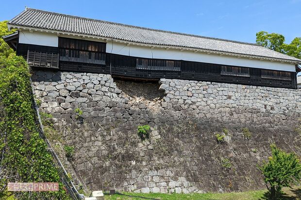 熊本城の城壁　（2022年撮影）　　撮影／編集部