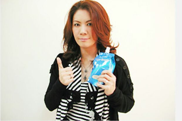 水素水を紹介する大黒摩季（ブログ『大黒組』2009年）