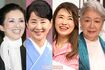 (左から)夏木マリ、吉永小百合、風吹ジュン、草笛光子