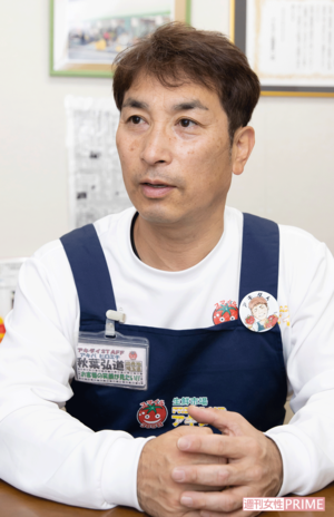 「青果店ではあっという間に過ぎた2時間が、企業ではえらく長く感じた」と秋葉さん　撮影／齋藤周造