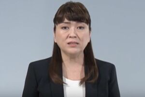 2023年5月14日、ジャニー喜多川の性被害騒動を謝罪した、ジャニーズ事務所のジュリー景子社長(公式HPより)