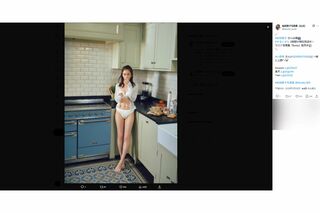 最後の写真集で大胆カットを披露する前田敦子(写真集公式Xより)
