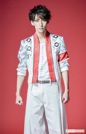 KYOTOSAMURAIBOYSの福澤侑（team椿リーダー）　(c)SAMURAIBOYSPROJECT