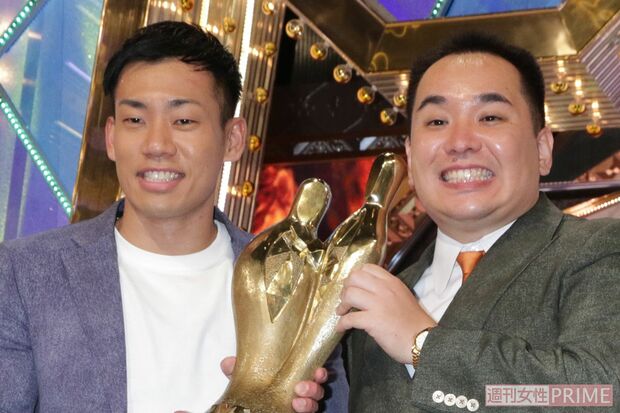 『M-1グランプリ』優勝を勝ち取ったミルクボーイ