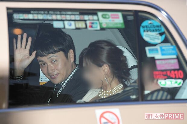 '17年、渡部建と佐々木希の結婚式に参加した、相方の児嶋一哉