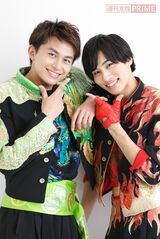 小林豊(BOYS AND MEN)と寺坂頼我(祭nine.)　撮影／森田晃博