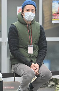 子どもの運動会に参加した谷原章介（2020年）