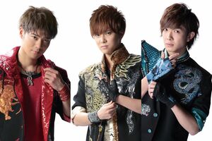 取材日に残念ながら不在だった（左から）辻本達規、水野勝、田村侑久。撮影／森田晃博