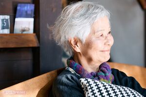 信田良枝さん（『77歳 365日の紡ぎ方』より）