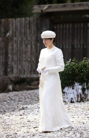 2024年3月26日、伊勢神宮を参拝された愛子さま