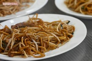 ご当地グルメの「日田やきそば」