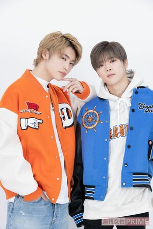 左から、増子敦貴（22）、西本茉生（23）　撮影／吉岡竜紀