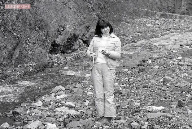 山梨県の桃の木温泉を訪れた河合奈保子