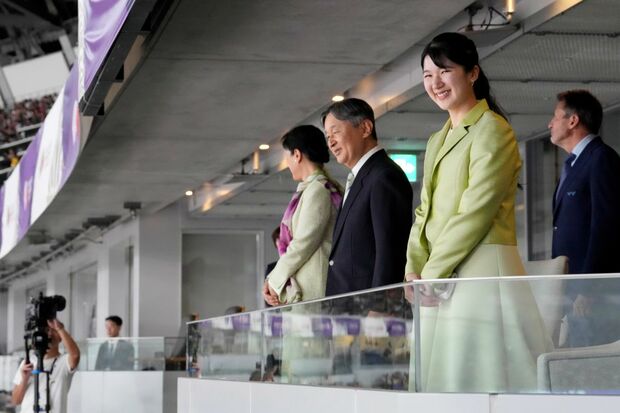 2025年9月、『東京2025世界陸上競技選手権大会』をご覧になる愛子さま（写真/JMPA）