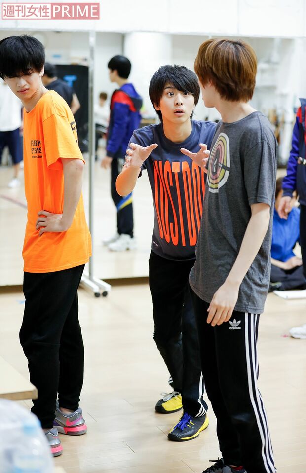 熱い現場　撮影／伊藤和幸